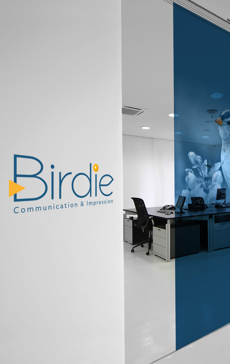 Adhesif microperf BIRDIE